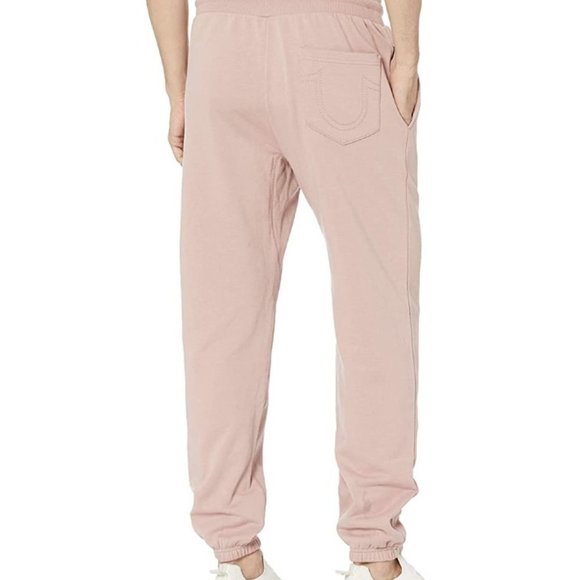 True Religion Sunset Jogger Sweatpants Woodrose - Picture 2 of 5